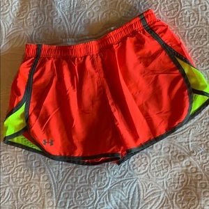 Under Armor track shorts